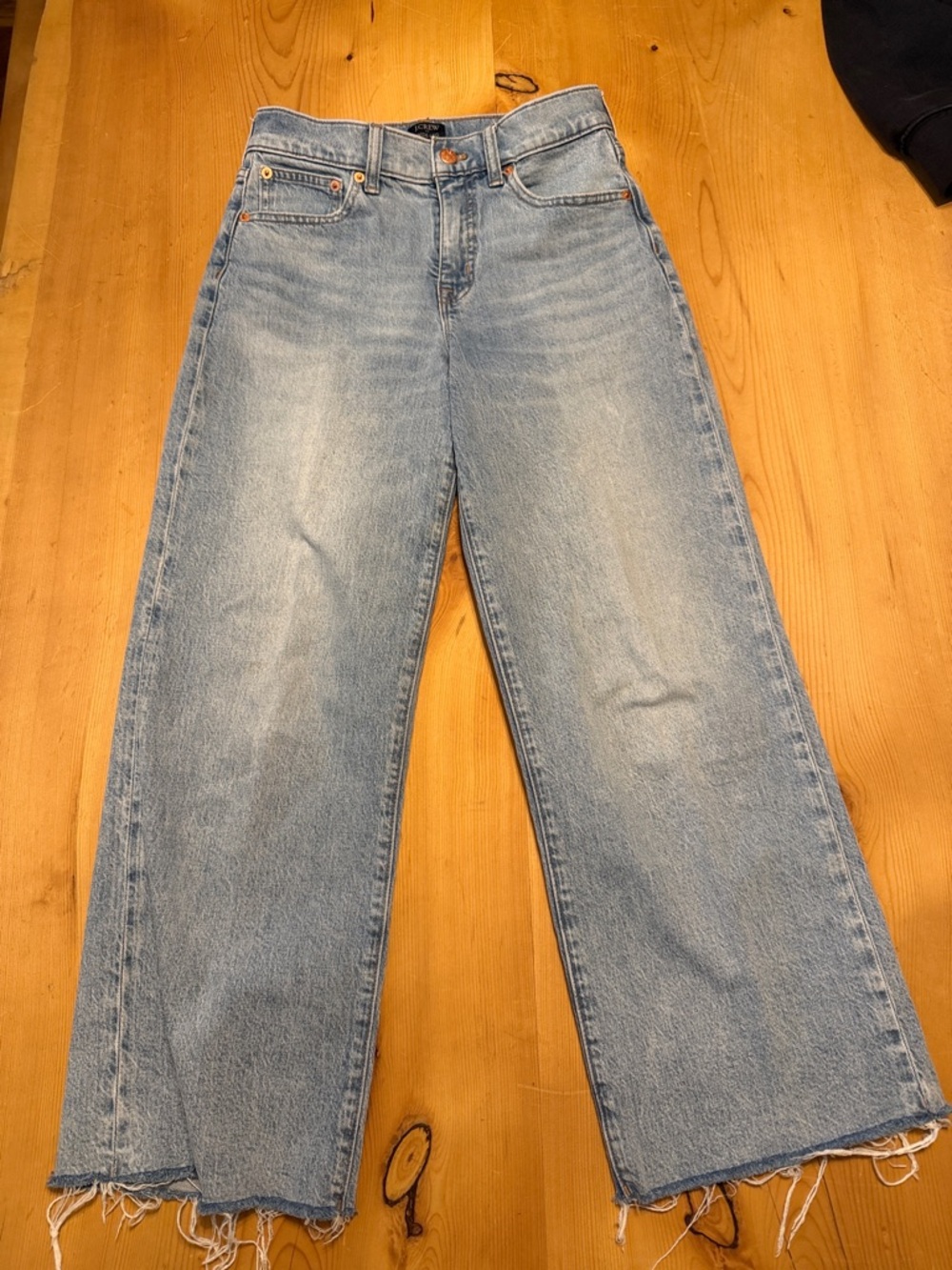 J. Crew Wide-Leg Crop jeans 24